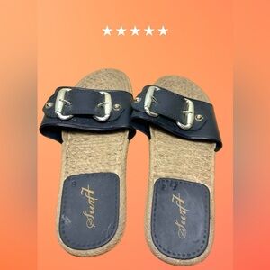 Surf7 Sandals Slip On Textured Material Size EU 38/US 8